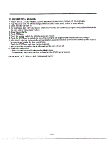 Operating Instructions Page 3 parts for Lg Microwave MA-870MW from AppliancePartsPros.com