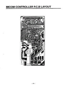 Pcb Layout parts for Lg Microwave MA-870MW from AppliancePartsPros.com