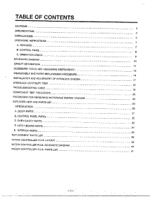 Table Of Contents parts for Lg Microwave MA-870MW from AppliancePartsPros.com