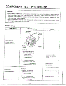 Component Test Procedure parts for Lg Microwave MA-880MW from AppliancePartsPros.com