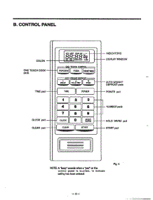 Control Panel parts for Lg Microwave MA-880MW from AppliancePartsPros.com