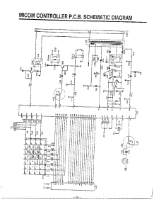 Controller P.C.B. Schematic Diagram parts for Lg Microwave MA-880MW from AppliancePartsPros.com