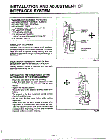 Installation / Adjustment Interlock parts for Lg Microwave MA-880MW from AppliancePartsPros.com