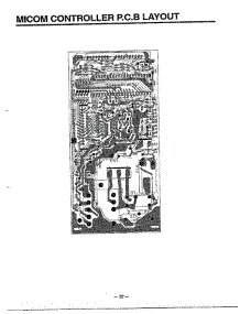 Micom Controller Pcb Layout parts for Lg Microwave MA-880MW from AppliancePartsPros.com