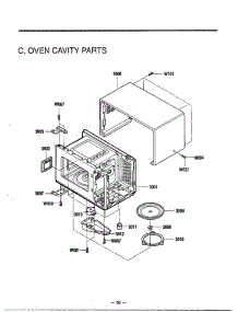 Microwave Complete Page 4 parts for Lg Microwave MA-880MW from AppliancePartsPros.com