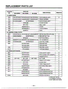 Microwave Complete Page 7 parts for Lg Microwave MA-880MW from AppliancePartsPros.com