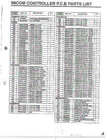 Complete P.C.B. Controller Ass`Y Page 3 parts for Lg Microwave MA-884M from AppliancePartsPros.com