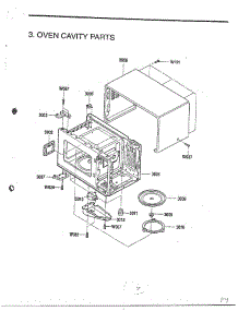 Exploded View And Parts List Page 4 parts for Lg Microwave MA-884M from AppliancePartsPros.com