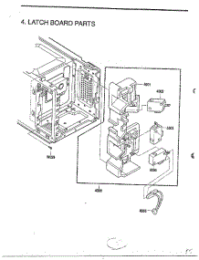 Exploded View And Parts List Page 5 parts for Lg Microwave MA-884M from AppliancePartsPros.com