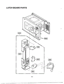 Microwave Complete Page 5 parts for Lg Microwave MA-972M from AppliancePartsPros.com