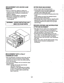Service Information Page 2 parts for Lg Microwave MA-972M from AppliancePartsPros.com