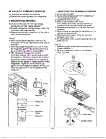 Service Information Page 5 parts for Lg Microwave MA-972M from AppliancePartsPros.com