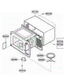 Oven Cavity Parts parts for Lg Wall Oven MA1012B from AppliancePartsPros.com