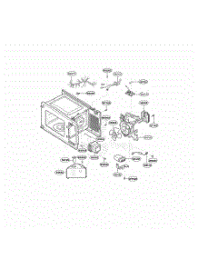 Interior Parts 2 parts for Lg Wall Oven MA1012W from AppliancePartsPros.com