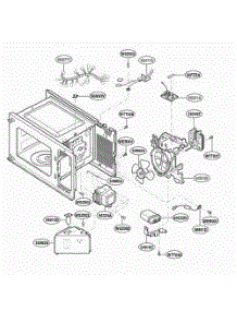 Interior Parts 2 parts for Lg Wall Oven MA1020B from AppliancePartsPros.com