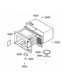 Oven Cavity Parts parts for Lg Wall Oven MA1101BRV from AppliancePartsPros.com