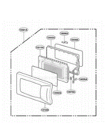 Door Parts parts for Lg Wall Oven MA1101WRV from AppliancePartsPros.com