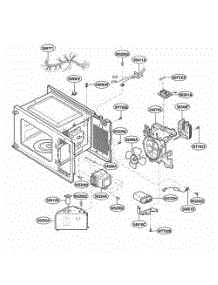 Interior Parts parts for Lg Wall Oven MA1101WRV from AppliancePartsPros.com
