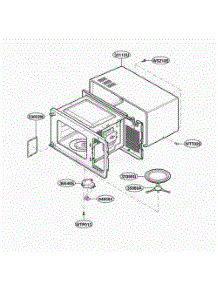 Oven Cavity Parts parts for Lg Wall Oven MA1101WRV from AppliancePartsPros.com