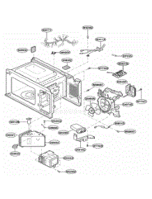 Interior Parts parts for Lg Wall Oven MA1152W from AppliancePartsPros.com