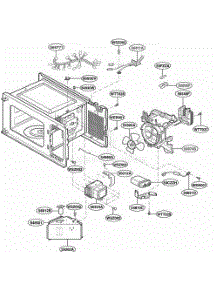 Interior Parts 1 parts for Lg Wall Oven MA1220B from AppliancePartsPros.com