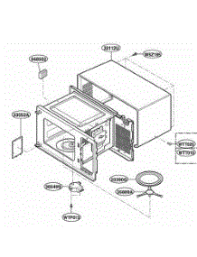 Oven Cavity Parts parts for Lg Wall Oven MA1220B from AppliancePartsPros.com