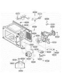 Interior Parts 1 parts for Lg Wall Oven MA1220W from AppliancePartsPros.com