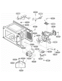 Interior Parts 2 parts for Lg Wall Oven MA1220W from AppliancePartsPros.com