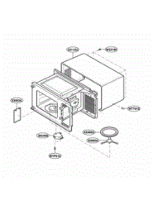 Oven Cavity Parts parts for Lg Wall Oven MA1420W from AppliancePartsPros.com