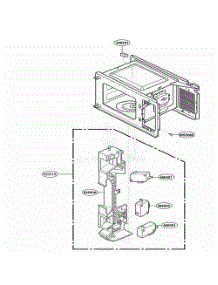 Latch Board Parts parts for Lg Range MA1420W01 from AppliancePartsPros.com