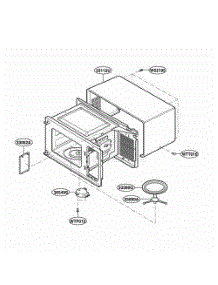Oven Cavity Parts parts for Lg Range MA1420W01 from AppliancePartsPros.com