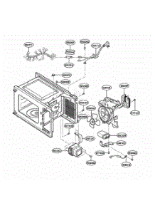 Interior Parts parts for Lg Wall Oven MA1720B from AppliancePartsPros.com
