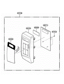 Controller Parts parts for Lg Wall Oven MA1720W from AppliancePartsPros.com