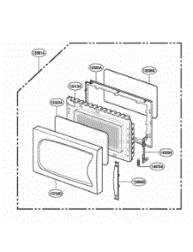 Door Parts parts for Lg Wall Oven MA2120B from AppliancePartsPros.com