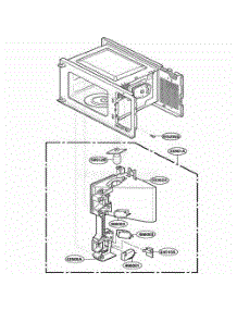 Latch Board Parts parts for Lg Wall Oven MA2120B from AppliancePartsPros.com