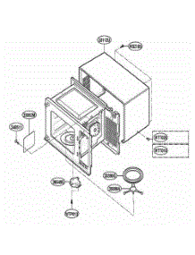 Oven Cavity Parts parts for Lg Wall Oven MA2120B from AppliancePartsPros.com