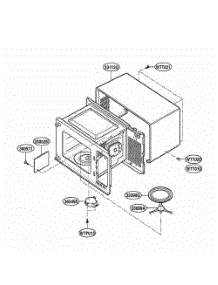 Oven Cavity Parts parts for Lg Range MA2130W from AppliancePartsPros.com