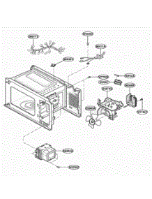 Interior Parts parts for Lg Range MA6400W2 from AppliancePartsPros.com