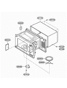 Oven Cavity Parts parts for Lg Range MA6400W2 from AppliancePartsPros.com