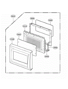Door Parts parts for Lg Wall Oven MA6511B from AppliancePartsPros.com