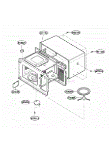 Oven Cavity Parts parts for Lg Wall Oven MA6511B from AppliancePartsPros.com