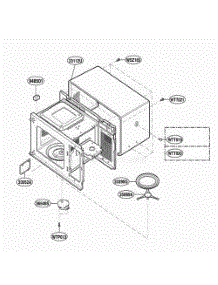 Oven Cavity Parts parts for Lg Range MA6511B01 from AppliancePartsPros.com