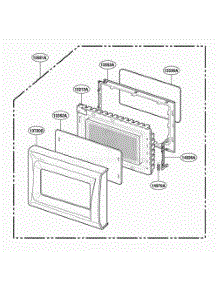 Door Parts parts for Lg Range MA6511W01 from AppliancePartsPros.com