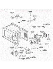 Interior Parts 1 parts for Lg Wall Oven MA7005ST from AppliancePartsPros.com