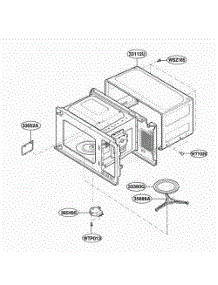 Oven Cavity Parts parts for Lg Wall Oven MA7005ST from AppliancePartsPros.com