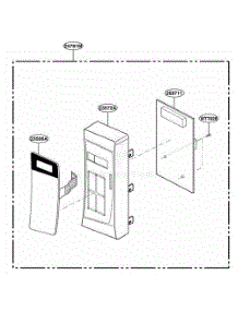 Controller Parts parts for Lg Range MA745W from AppliancePartsPros.com