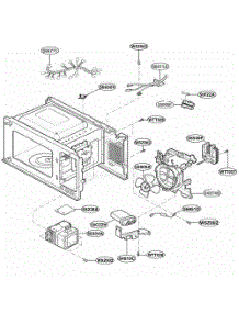 Interior Parts 1 parts for Lg Range MA745W from AppliancePartsPros.com