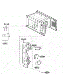 Latch Board Parts parts for Lg Range MA745W from AppliancePartsPros.com