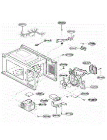 Interior Parts 1 parts for Lg Range MA748B from AppliancePartsPros.com