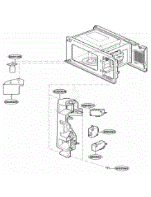 Latch Board Parts parts for Lg Range MA748B from AppliancePartsPros.com